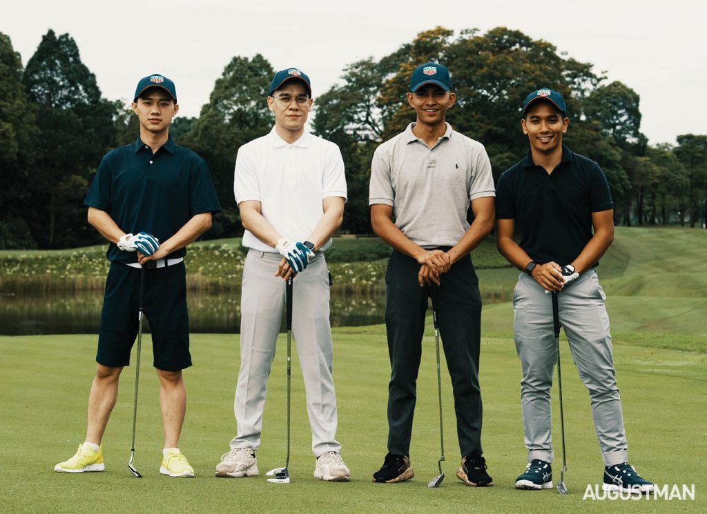 The A-list 2022 Celebrates The Launch Of The TAG Heuer Connected Watch Calibre E4 Golf Edition